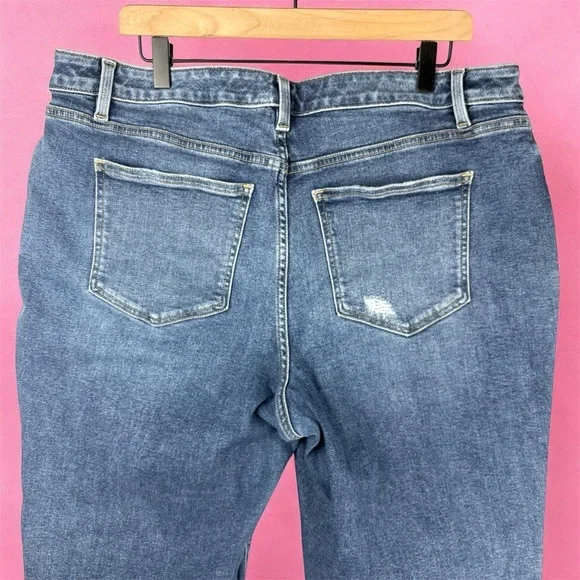 Lane Bryant Flex Magic Waistband Signature Fit Mid-Rise Boyfriend Sz 16 Jeans - Picture 3 of 13